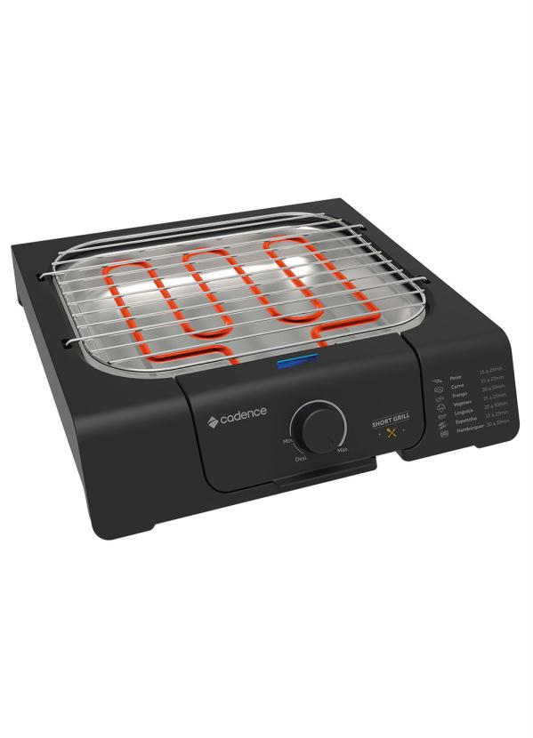 Churrasqueira El�trica Grill Preta (220 V)