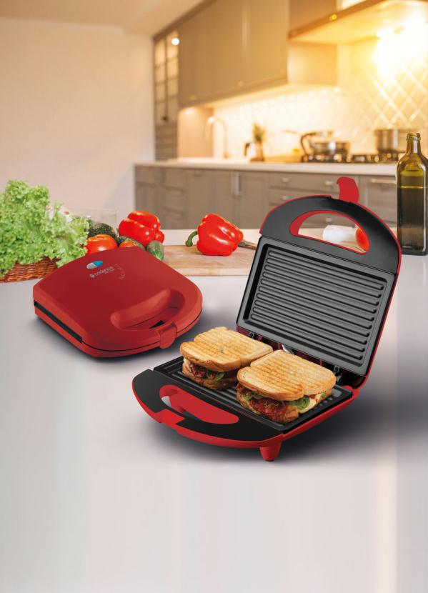 Sanduicheira Easy Vermelha (110/127 V)