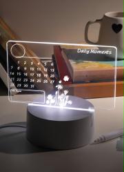 Calend�rio Eletr�nico Lumin�ria Led