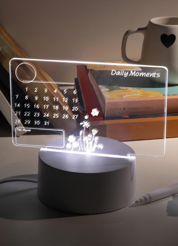 Calend�rio Eletr�nico Lumin�ria Led