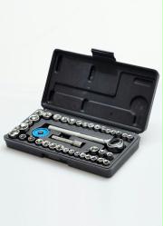 Jogo de Soquetes Preto 40 Pe�as