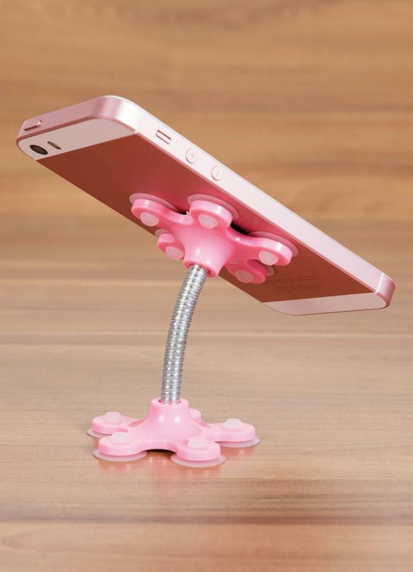 Suporte para Celular Rosa - Lar\u0026Lazer