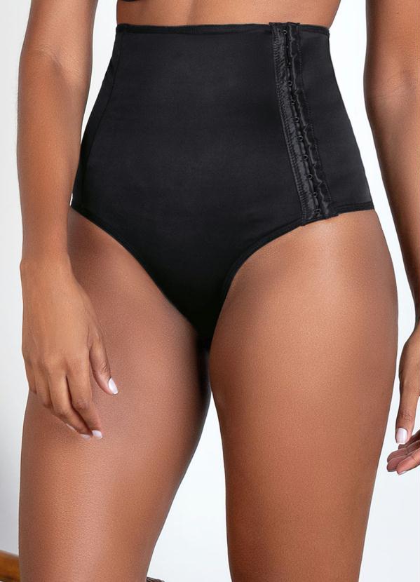 Calcinha Modeladora Preta - Alma Dolce