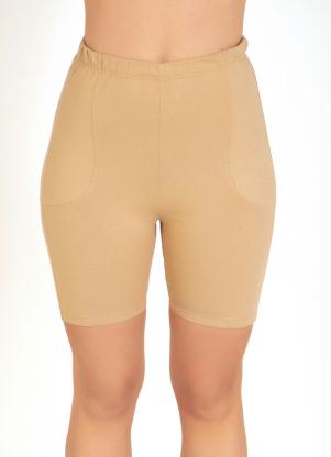 Bermuda (Chocolate) com Recorte Lateral Duplo