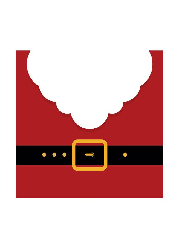 Guardanapo (Roupa Papai Noel) 1 Pe�a