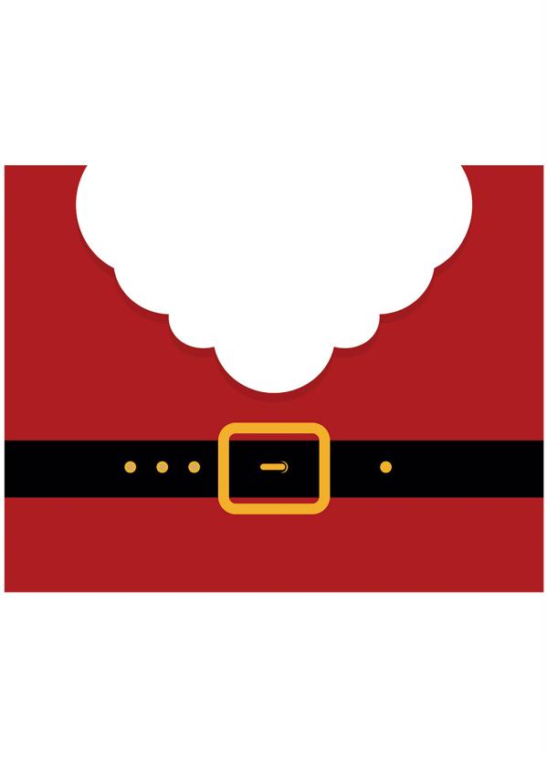 Americano Avulso (Roupa Papai Noel) 1 Pe�a