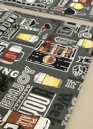 Jogo Americano Imperme�vel (Beer) 4 Pe�as