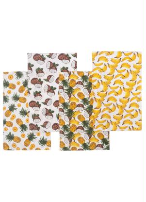 Pano de Copa Felpudo (Tropical) 3 Pe�as