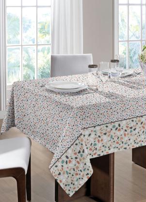 Toalha de Mesa Quadrada (Branca (140x140 Cm))