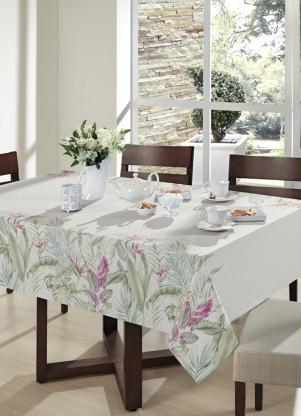 Toalha de Mesa Quadrada (Floral (140x140 Cm))