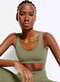 Hering - Top Esportivo Canelado Verde - variação: Verde
