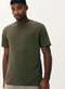 Hering - Camiseta Masculina Regular Texturizada Verde - variação: Verde