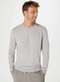 Hering - Blusao Basico Masculino em Trico de Algodao Cinza - variação: Cinza