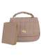 H.e - Bolsa Feminina H.E Ww117 - Rosa - variação: - Taupe