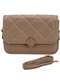 H.e - Bolsa Feminina Pequena H.E Sx-6031 Caramelo - variação: Taupe