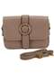 H.e - Bolsa Feminina Pequena H.E Sx-6037 Caramelo - variação: Taupe