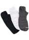 Trifil - Kit 3 pares de Meias Trifil - T06227 - Branco/Cinza - variação: - BRANCO/CINZA