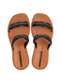 Ipanema - Chinelo Feminino Slide Glow Ipanema 27400 Preto/Caramelo - variação: Preto/Caramelo