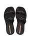 Ipanema - Chinelo Feminino Slide Glow Ipanema 27400 Preto/Caramelo - variação: Preto/Dourado