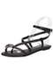 Beira Rio - Sandália Feminina Flat Beira Rio 8367875 - Preto - variação: - Preto