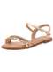 Beira Rio - Sandália Feminina Flat Beira Rio 8472413 - Preto - variação: - Bronze