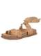Beira Rio - Sandália Feminina Flat Beira Rio 8524114 Marfim - variação: Camel