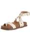 Beira Rio - Sandália Feminina Flat Beira Rio 8524114 Marfim - variação: MARFIM