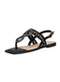 Dakota - Sandália Feminina Flat Dakota Y7951 - Preto - variação: - Preto