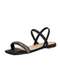 Dakota - Sandália Feminina Flat Dakota Y7952 - Preto/Cinza - variação: - Preto/Cinza