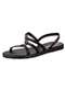 Ipanema - Sandália Feminina Flat Diversa Ipanema 27234 - Preto - variação: - PRETO