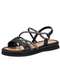 Mississipi - Sandália Feminina Flat Mississipi Mf031 Preto - variação: Preto