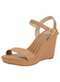 Moleca - Sandália Feminina Anabela Moleca 54111502 Preto - variação: CAMEL