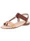 Modare - Sandália Feminina Flat Modare 7053163 - Preto 01 - variação: BRONZE