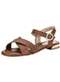 Modare - Sandália Feminina Flat Modare 7217102 Branco/Off - variação: Chocolate