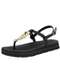 Moleca - Sandália Feminina Flat Moleca 5490122 Preto - variação: Preto