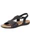 Usaflex - Sandália Feminina Flat Usaflex R18083 Café - variação: Preto