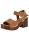 Bottero - Sandália Feminina Meia Pata Bottero 370502 Camel - variação: Camel