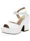 Via Scarpa - Sandália Feminina Meia Pata Via Scarpa 131012867 Branco - variação: Branco