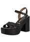 Vizzano - Sandália Feminina Meia Pata Vizzano 6541102 Chocolate - variação: Preto