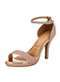 Vizzano - Sandália Feminina Salto Alto Vizzano - 6210655 - Ouro/Rosado - variação: - OURO/ROSADO