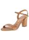 Vizzano - Sandália Feminina Salto Alto Vizzano - 6262474 Bege 01 - variação: - CAMEL