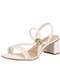 Dakota - Sandália Feminina Salto Grosso Dakota Y9371 Branco/Off - variação: BRANCO/OFF