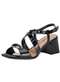Dakota - Sandália Feminina Salto Grosso Dakota Y9753 Preto - variação: Preto