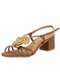 Vizzano - Sandália Feminina Salto Grosso Vizzano 62911193 Camel - variação: Camel