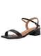 Vizzano - Sandália Feminina Salto Grosso Vizzano 6454111 Caramelo - variação: Preto