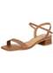 Vizzano - Sandália Feminina Salto Grosso Vizzano 6454111 Caramelo - variação: Camel