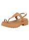 Vizzano - Sandália Feminina Salto Grosso Vizzano 6499135 Camel - variação: Camel