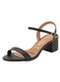 Vizzano - Sandália Feminina Salto Médio Vizzano - 6291900 - Preto - variação: - Preto