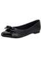 Modare - Sapatilha Feminina Flat Modare - 7334233 - Marfim - variação: - PRETO