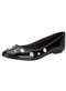 Moleca - Sapatilha Feminina Flat Moleca 50271485 - Verniz/Preto - variação: - Verniz/Preto